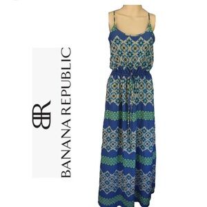 Banana Republic -spaghetti strap maxi dress Women’s Size 2